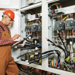 Man Working on Electric Fuse — Electric Services in Emerald, QLD